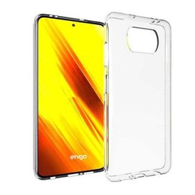 Teleplus Xiaomi Poco X3 NFC Şeffaf Kamera Korumalı ve Silikon Kılıf