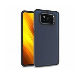 Teleplus Xiaomi Poco X3 Pro Renkli Bumper Hybrid Flora Silikon Pembe Kılıf