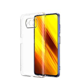 Teleplus Xiaomi Poco X3 Pro Şeffaf Kamera Korumalı ve Silikon Kılıf