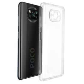 Teleplus Xiaomi Poco X3 Pro Şeffaf Kamera Korumalı ve Silikon Kılıf