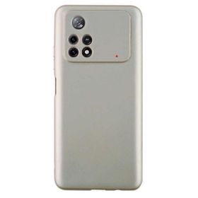 Teleplus Xiaomi Poco X4 Pro 5G Kamera Korumalı Mat Premier Silikon Lacivert Kılıf