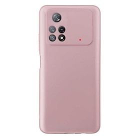 Teleplus Xiaomi Poco X4 Pro 5G Kamera Korumalı Mat Premier Silikon Lacivert Kılıf