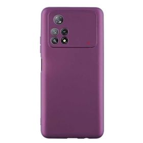 Teleplus Xiaomi Poco X4 Pro 5G Kamera Korumalı Mat Premier Silikon Lacivert Kılıf