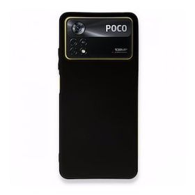 Teleplus Xiaomi Poco X4 Pro 5G Matte First Silikon Siyah Kılıf