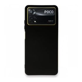 Teleplus Xiaomi Poco X4 Pro 5G Matte First Silikon Siyah Kılıf