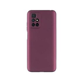 Teleplus Xiaomi Redmi 10 2022 Kamera Korumalı Premier Silikon Mor Kılıf