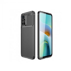 Teleplus Xiaomi Redmi 10 2022 Kılıf Negro Karbon Silikon Siyah Nano Ekran Koruyucu