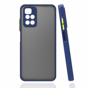 Teleplus Xiaomi Redmi 10 2022 Montreal Kamera Korumalı Silikon Lacivert Kılıf