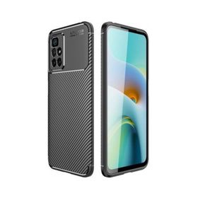 Teleplus Xiaomi Redmi 10 2022 Negro Karbon Silikon Lacivert Kılıf