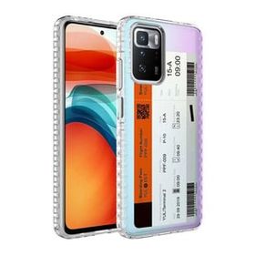 Teleplus Xiaomi Redmi 10 Desenli Elegans Serisi Silikon Siyah Kılıf