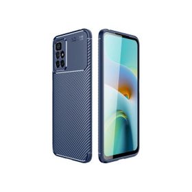 Teleplus Xiaomi Redmi 10 Negro Karbon Silikon Lacivert Kılıf