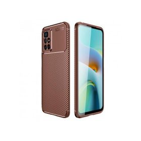 Teleplus Xiaomi Redmi 10 Negro Karbon Silikon Siyah Kılıf ve Nano Ekran Koruyucu