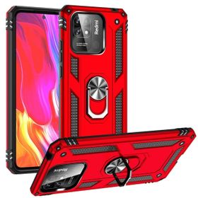 Teleplus Xiaomi Redmi 10C Vega Yüzüklü Tank Silikon Lacivert Kılıf