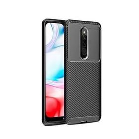 Teleplus Xiaomi Redmi 8 Negro Karbon Desenli Silikon Siyah Kılıf