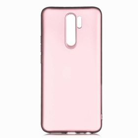 Teleplus Xiaomi Redmi 9 Lüks Mat Rose Gold Silikon Cep Telefonu Kılıf