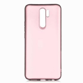 Teleplus Xiaomi Redmi 9 Lüks Mat Rose Gold Silikon Cep Telefonu Kılıf