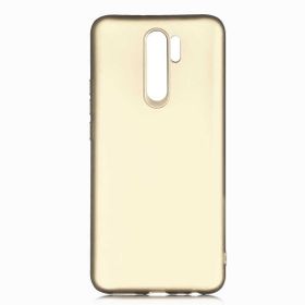 Teleplus Xiaomi Redmi 9 Lüks Mat Silikon Siyah + Nano Ekran Koruyucu Kılıf