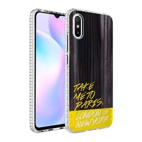Teleplus Xiaomi Redmi 9A Desenli Elegans Serisi Silikon Lacivert Kılıf