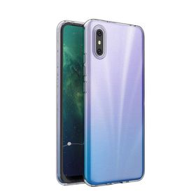 Teleplus Xiaomi Redmi 9A Lüks Nano Ekran Koruyucu Şeffaf Silikon Cep Telefonu Kılıf