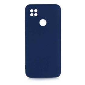 Teleplus Xiaomi Redmi 9C Kamera Korumalı İçi Kadife Silikon Turuncu Kılıf