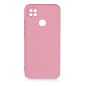Teleplus Xiaomi Redmi 9C Kamera Korumalı İçi Kadife Silikon Turuncu Kılıf