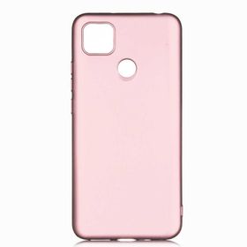 Teleplus Xiaomi Redmi 9C Lüks Mat Kırmızı Silikon Cep Telefonu Kılıf