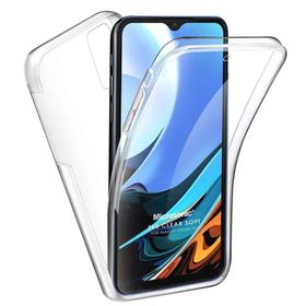 Teleplus Xiaomi Redmi 9T 360 Şeffaf Ön Arka Korumalı Silikon Kılıf
