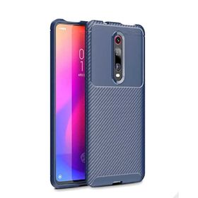 Teleplus Xiaomi Redmi K20 Negro Karbon Kahverengi Silikon Kılıf