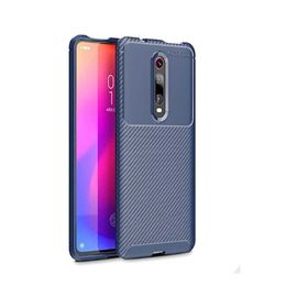 Teleplus Xiaomi Redmi K20 Negro Karbon Kahverengi Silikon Kılıf