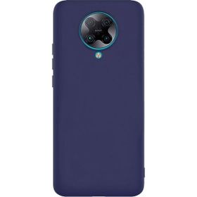 Teleplus Xiaomi Redmi K30 Pro Lüks Mat Lacivert Silikon Cep Telefonu Kılıf