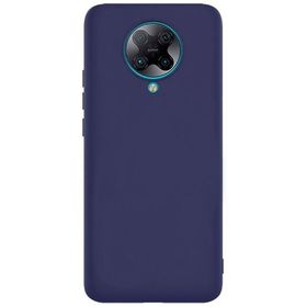 Teleplus Xiaomi Redmi K30 Pro Lüks Mat Lacivert Silikon Cep Telefonu Kılıf