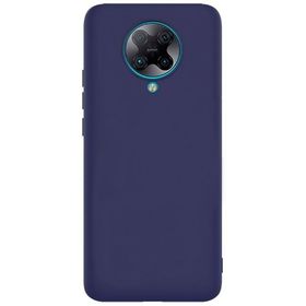 Teleplus Xiaomi Redmi K30 Pro Lüks Mat Lacivert Silikon Cep Telefonu Kılıf