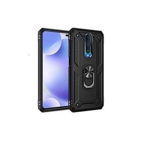 Teleplus Xiaomi Redmi K30 Vega Yüzüklü Tank Kapak Kırmızı Kılıf