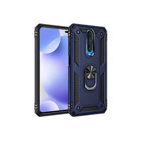 Teleplus Xiaomi Redmi K30 Vega Yüzüklü Tank Kapak Rose Gold + Nano Ekran Koruyucu Kılıf