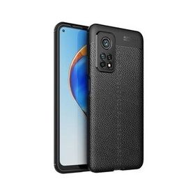 Teleplus Xiaomi Redmi K30S Deri Dokulu Tam Kapatan Nano Ekran Koruyucu Siyah Silikon Cep Telefonu Kılıf