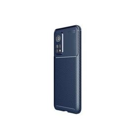 Teleplus Xiaomi Redmi K30S Negro Karbon Dokulu Lacivert Silikon Cep Telefonu Kılıf