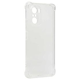 Teleplus Xiaomi Redmi K40 Kamera Korumalı Darbeye Dayanıklı Silikon Şeffaf Kılıf