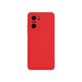 Teleplus Xiaomi Redmi K40 Kamera Korumalı Mat Premier Kırmızı Nano Ekran Koruyucu Ve Silikon Kılıf