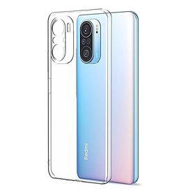 Teleplus Xiaomi Redmi K40 Kamera Korumalı Silikon Şeffaf Kılıf
