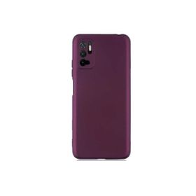 Teleplus Xiaomi Redmi Note 10 5G Kamera Korumalı Mat Silikon Kırmızı Kılıf