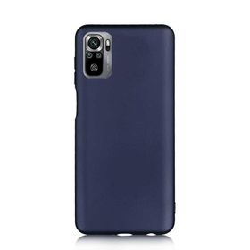 Teleplus Xiaomi Redmi Note 10 Lüks Premier Silikon Lacivert Kılıf