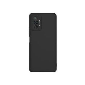 Teleplus Xiaomi Redmi Note 10 Pro Kamera Korumalı İçi Kadife Silikon Siyah Kılıf