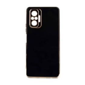 Teleplus Xiaomi Redmi Note 10 Pro Kamera Korumalı Lazer Bark Silikon Mor Kılıf