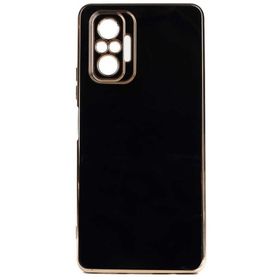 Teleplus Xiaomi Redmi Note 10 Pro Max Kamera Korumalı Lazer Bark Silikon Mavi Kılıf