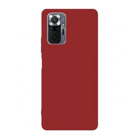 Teleplus Xiaomi Redmi Note 10 Pro Max Lüks Mat Silikon Siyah Cep Telefonu Kılıfı