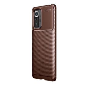 Teleplus Xiaomi Redmi Note 10 Pro Max Negro Karbon Silikon Nano Ekran Koruyucu Lacivert Kılıf
