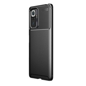 Teleplus Xiaomi Redmi Note 10 Pro Negro Karbon Silikon Lacivert Kılıf