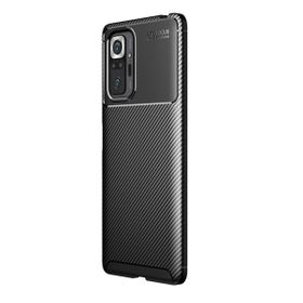 Teleplus Xiaomi Redmi Note 10 Pro Negro Karbon Siyah Nano Ekran Koruyucu Ve Silikon Kılıf
