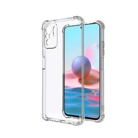 Teleplus Xiaomi Redmi Note 10s Kamera Korumalı Darbeye Dayanıklı Sert Silikon Şeffaf Kılıf