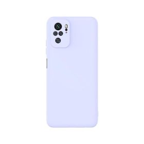 Teleplus Xiaomi Redmi Note 10S Kamera Korumalı İçi Kadife Silikon Bordo Kılıf